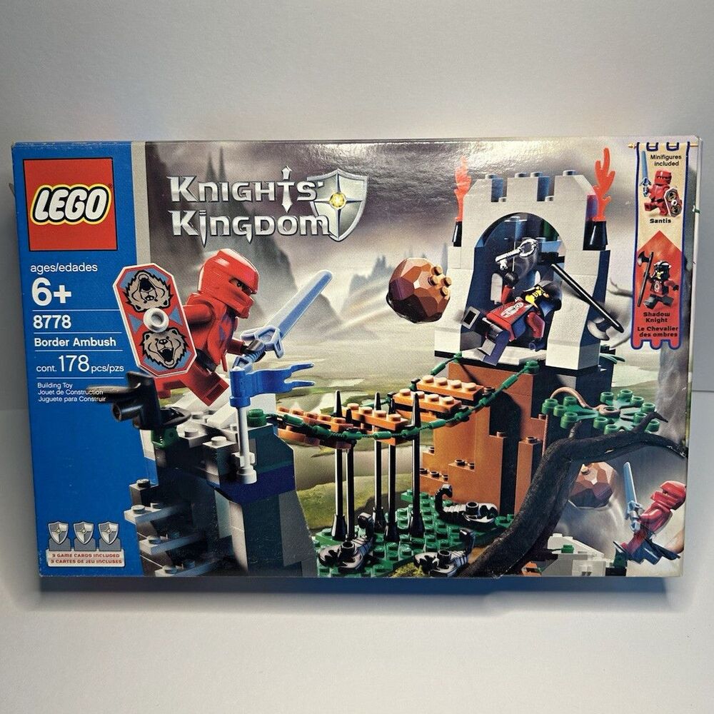 LEGO Castle Knights' Kingdom 8778 Border Ambush Set 178 pcs Minifigure